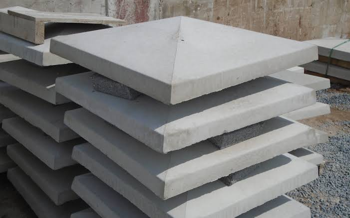 Concrete culvert head caps